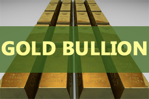 Gold Bullion Button